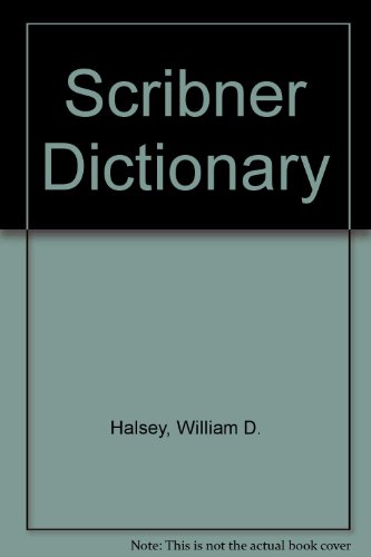 Book Scribner Dictionary free