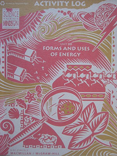 Book Forms And Uses Of Energy: Activity Log. Gr 5. free