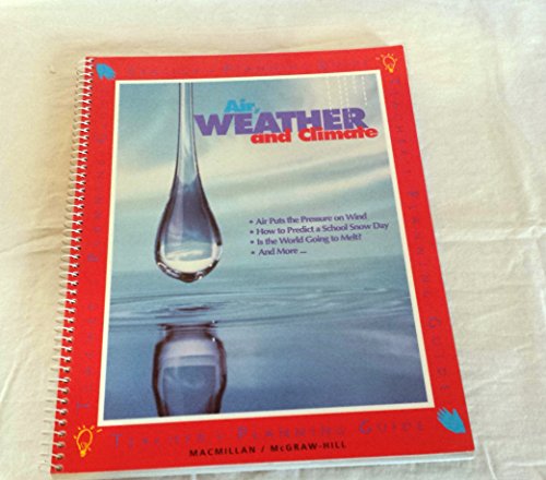 Book Air, Weather, and Climate Teacher's Planning Guide free