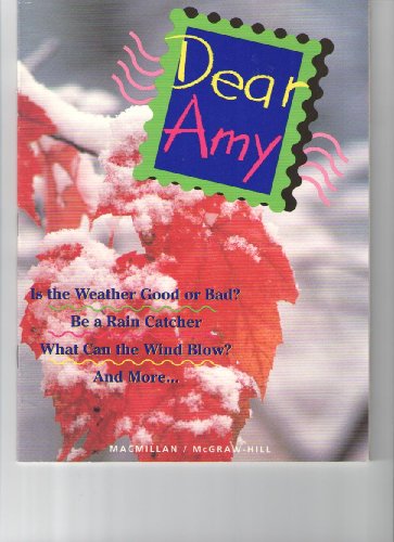 Book Science Little Bk: Dear Amy. Gr K. free