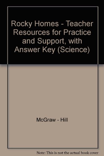 Book Rocky Homes - Teacher Resources For Practice And Support, With Answer Key (science) free