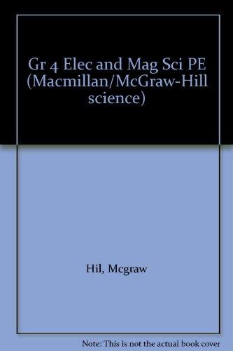 Book Electricity And Magnetism (macmillan/mcgraw-hill Science) free