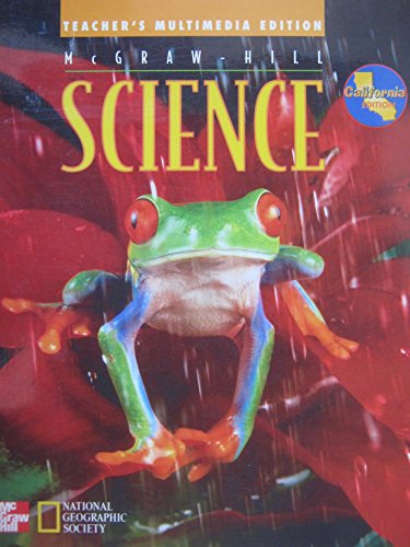 Book McGraw-Hill Science Grade 1 California Teacher's Multimedia Edition free