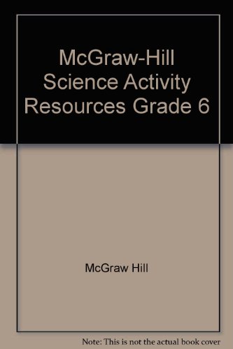 Book McGraw-Hill Science Activity Resources Grade 6 free