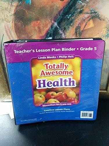 Book Totally Awesome Health - Teacher's Lesson Plan Binder - Grade 5 free