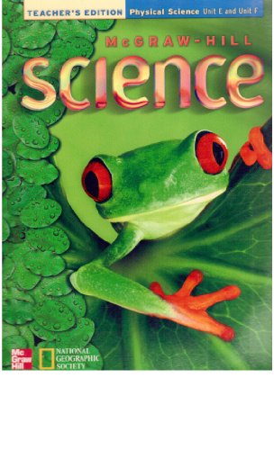 Book Teacher's Edition Physical Science Unit E And F (mcgraw-hill Science Grade 2) free