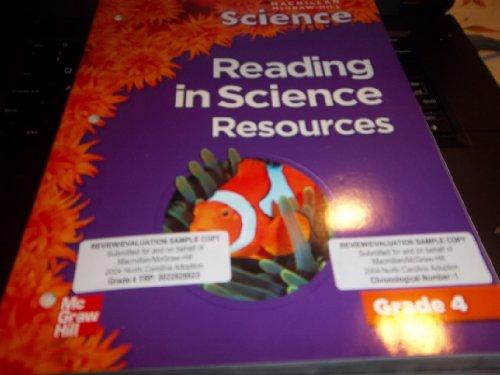Book Reading in Science Resources (Science: Grade 4) free