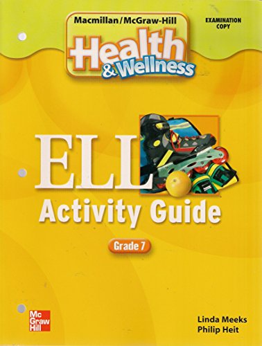 Book ELL Activity Guide (Health & Wellness, Grade 7) free