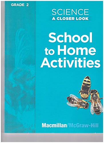Book Science A Closer Look, Grade 2: School to Home Activities free