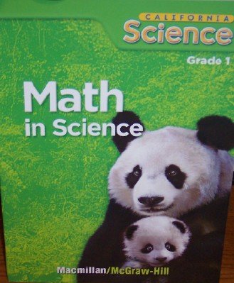 Book Math in Science, Grade 1 (California Science) free