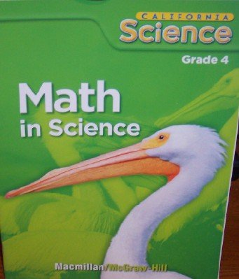 Book Math in Science Grade 4 (California Science) free