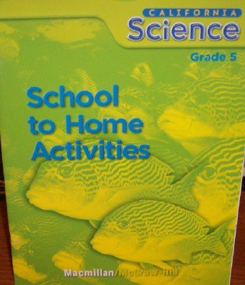 Book School to Home Activities Grade 5 (California Science) free