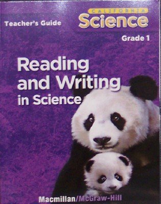 Book Reading and Writing in Science, Grade 1 (California Science, Teacher's Guide) free