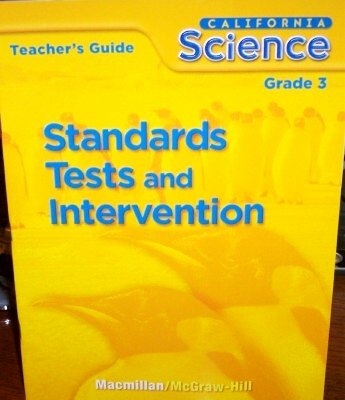 Book Standards Tests and Intervention, Grade 3 (California Science, Teacher's Guide) free
