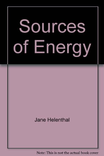 Book Sources of Energy free