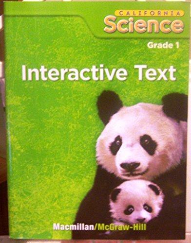 Book California Science Grade 1 Interactive Text free