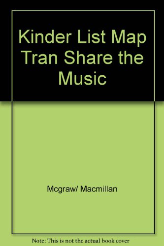 Book Kindergarden Listening Map Transparencies Share the Music free