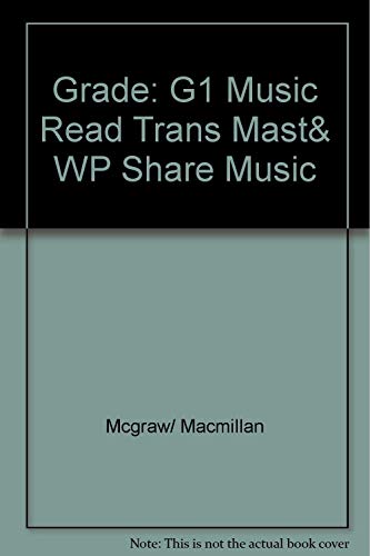 Book Music Reading Transparency Masters and Worksheets: Grade One free
