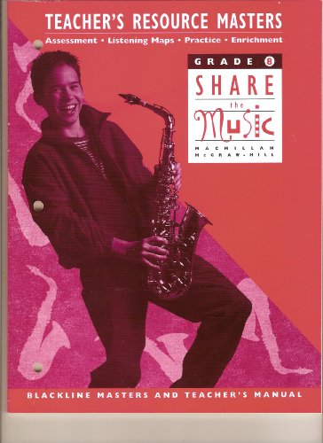 Book Grade: 8 Teacher's Resource Masters; Share The Music free