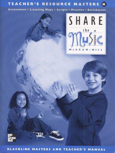 Book Share The Music Level K Teacher's Resource Masters free