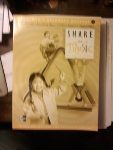 Book Share the Music: Teacher's Resource Masters, Grade 1 free