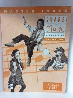 Book Share the Music Master Index: Grades K-6 (Teacher's Edition) free