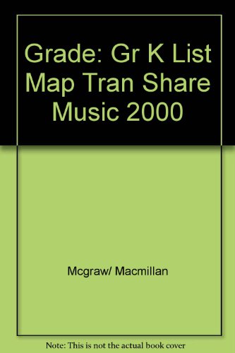 Book Listening Map Transparencies: Grade K Share The Music free