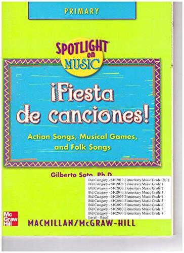 Book Spotlight on Music, Grades K-2: Fiesta de canciones! Primary free