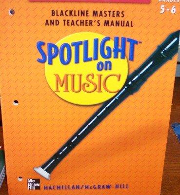 Book Spotlight on Music: Recorder (McGraw-Hill) (Blackline Maters & Teacher's Manual: Grades 5-6) free