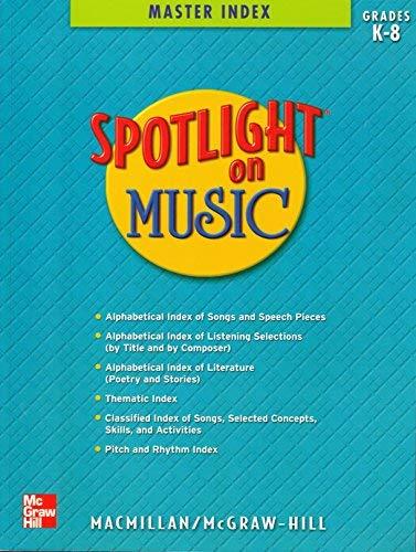 Book Spotlight on Music (Master Index, Grades K-8) free