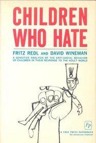 Book Children Who Hate A Sensitive Analysis free