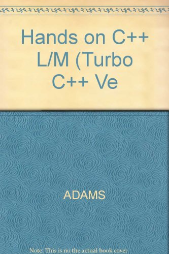 Book Hands on C++ L/M (Turbo C++ Ve free