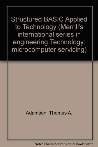 Book Structured Basic Applied to Technology free