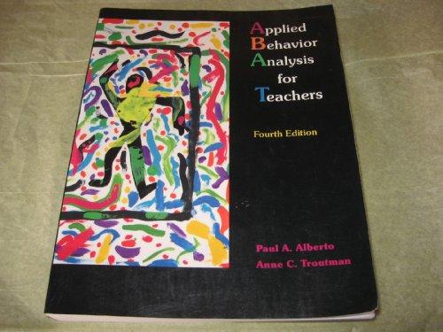 Book Applied Behavior Analysis for Teachers: Influencing Student Performance free