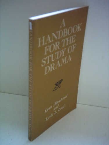 Book A Handbook For The Study Of Drama free