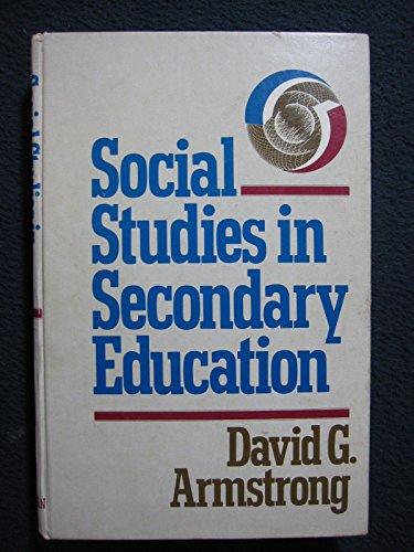 Book Social Studies in Secondary Education free