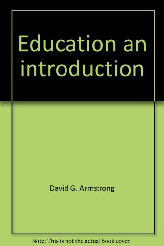 Book Education, An Introduction free