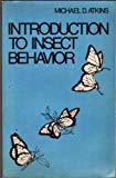 Book Introduction To Insect Behavior free