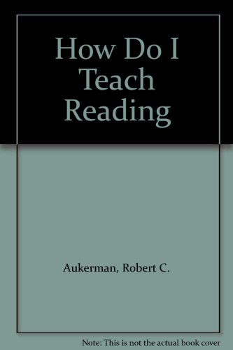 Book How Do I Teach Reading free