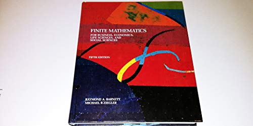 Book Finite Mathematics for Business, Economics, Life Sciences, and Social Sciences free