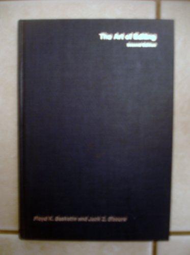 Book The Art Of Editing free