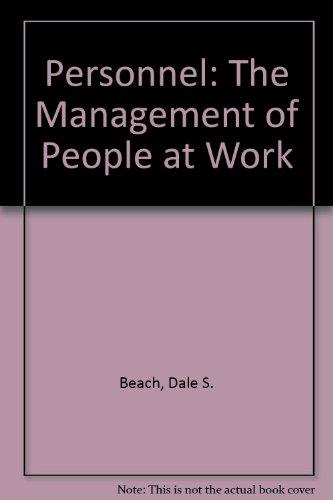 Book Personnel: the management of people at work free