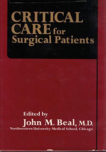 Book Critical Care For Surgical Patients free