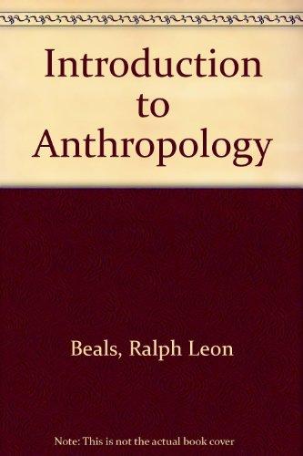 Book An Introduction to Anthropology free
