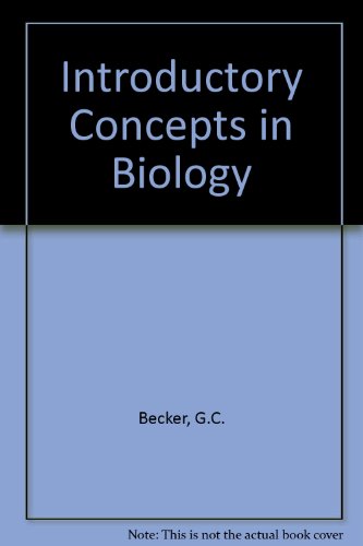 Book Introductory Concepts Of Biology free