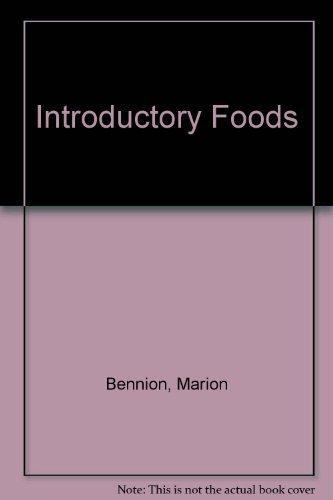 Book Introductory foods free