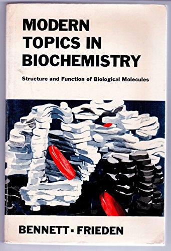 Book Modern Topics in Biochemistry free