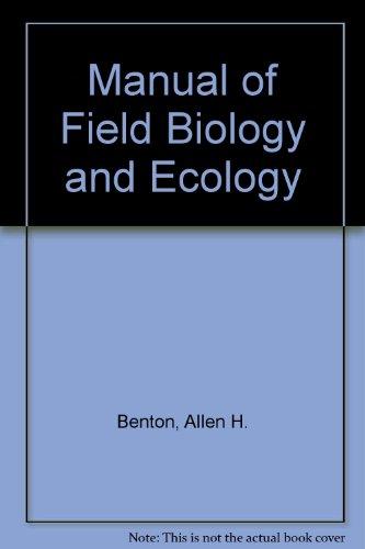 Book Manual Of Field Biology And Ecology free