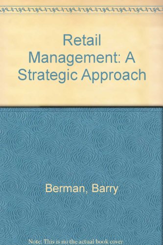 Book Retail management: A strategic approach free
