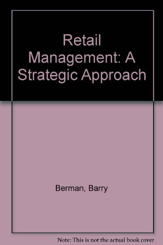 Book Retail management: A strategic approach free
